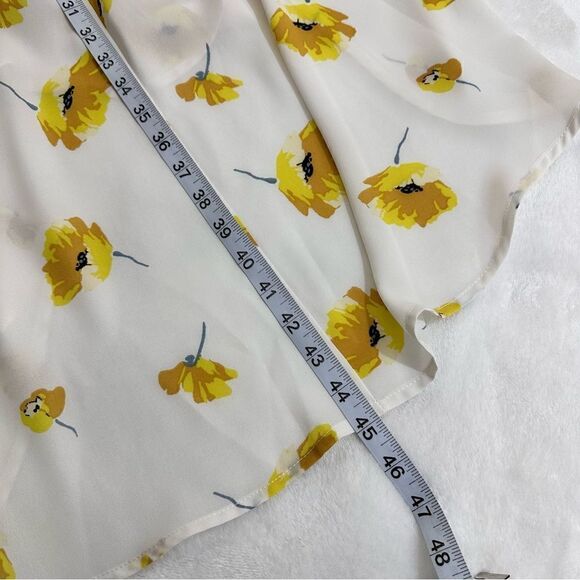 Chelsea28 Floral Faux Wrap Dress Size L - Picture 10 of 11